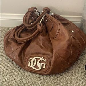Brown shoulder bag